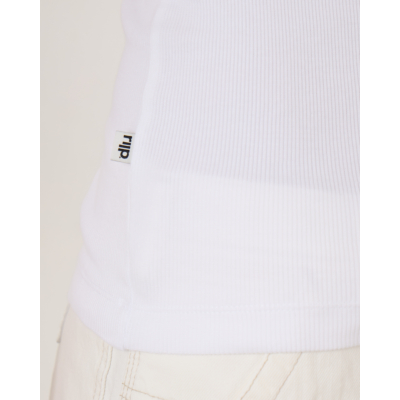 Rijp Khloe Ribbed Tanktop White