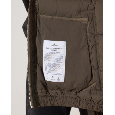 Stone Island Down Jacket Military Green