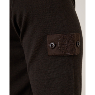 Stone Island Crewneck Sweater Donker Bruin