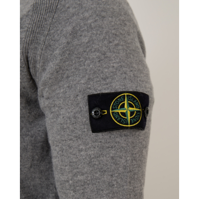 Stone Island Wool Cardigan Grijs