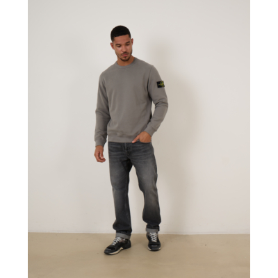 Stone Island Crewneck Sweatshirt 6100028 Cement
