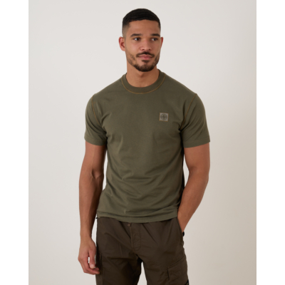 Stone Island Logo T-shirt Military Green