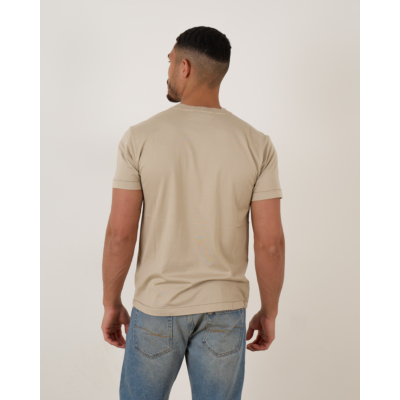 Stone Island Logo T-shirt Desert