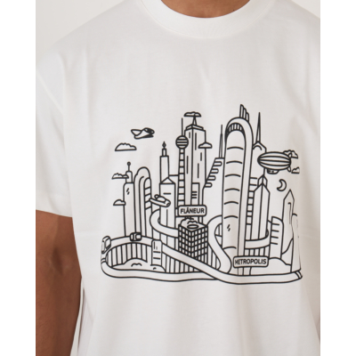 Flâneur Metropolis T-Shirt White