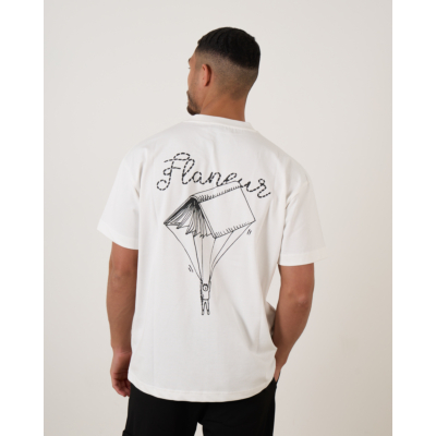 Flâneur One for the Books T-Shirt White