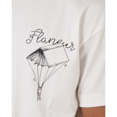 Flâneur One for the Books T-Shirt White