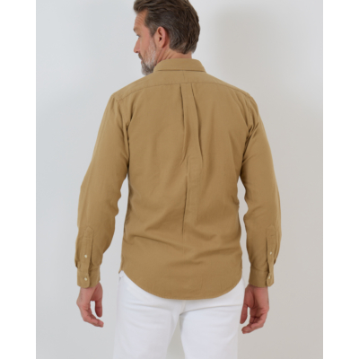 Ralph Lauren Brushed Flannel Overhemd Shirt Khaki