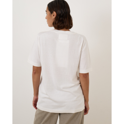 Extreme Cashmere N°394 James T-shirt Snow