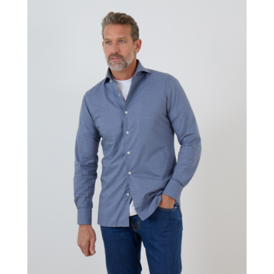 100 Hands Jeansblauw Overhemd