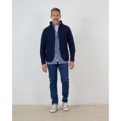 100 Hands Jeansblauw Overhemd