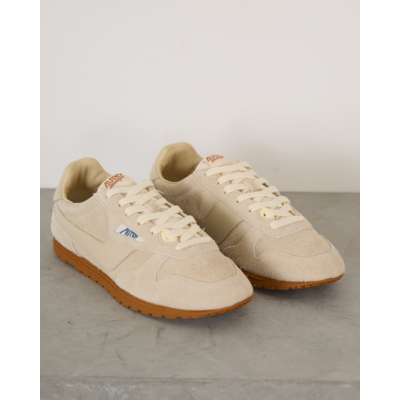 Autry Windspin Suede Sneaker Biscuit