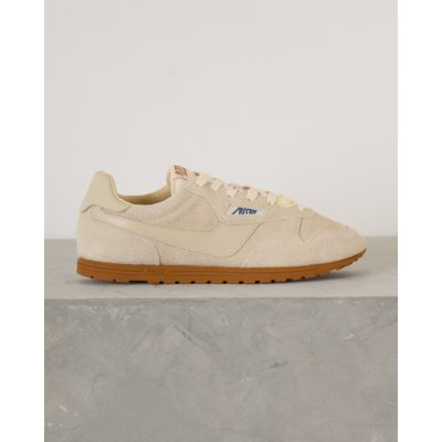 Autry Windspin Suede Sneaker Biscuit