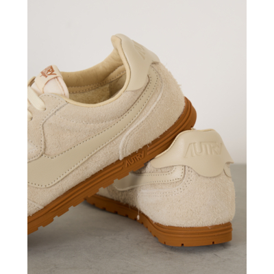 Autry Windspin Suede Sneaker Biscuit
