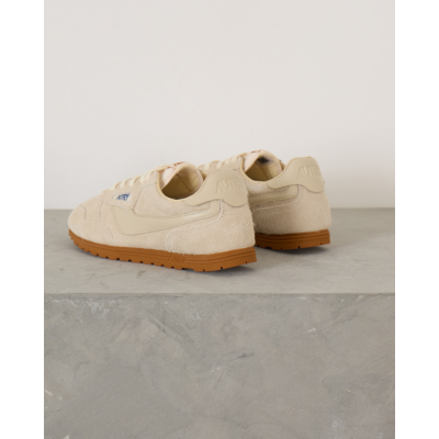 Autry Windspin Suede Sneaker Biscuit