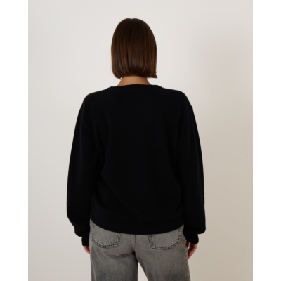 Extreme Cashmere N°424 Jacob Sweater Raven