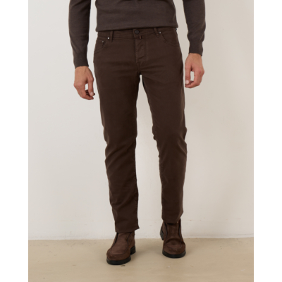 Jacob Cohën Nick Slim Jeans Marrone