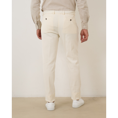 Marco Pescarolo Manu Pantalon Ecru