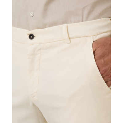Marco Pescarolo Manu Pantalon Ecru