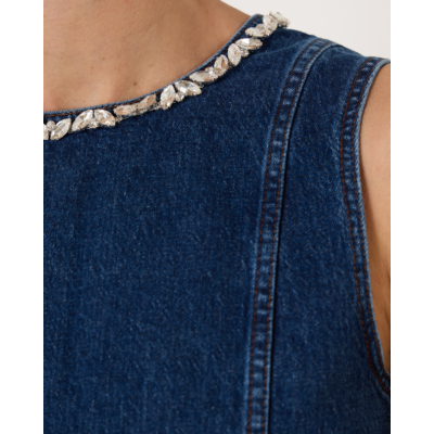 Baum und Pferdgarten Medine Top Dark Bleu Denim