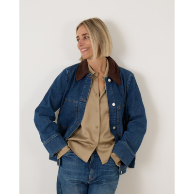 Baum und Pferdgarten Benilda Jacket Dark Blue Denim