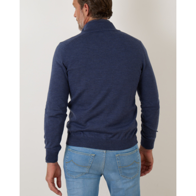 Gran Sasso Half Zip Pullover Inkt