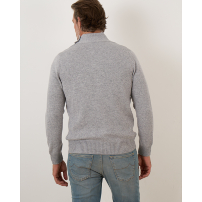 Gran Sasso Cardigan Wool Grey
