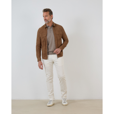 Fedeli Sportman Polo Pullover Sand