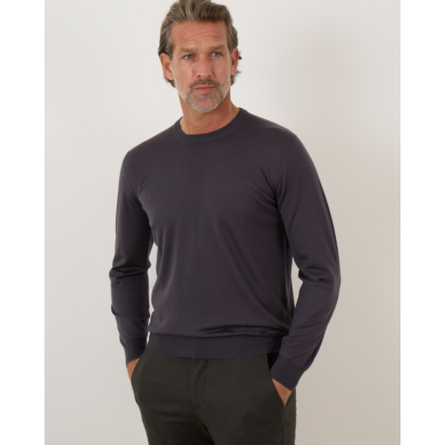 Fedeli Pullover Wol Antraciet