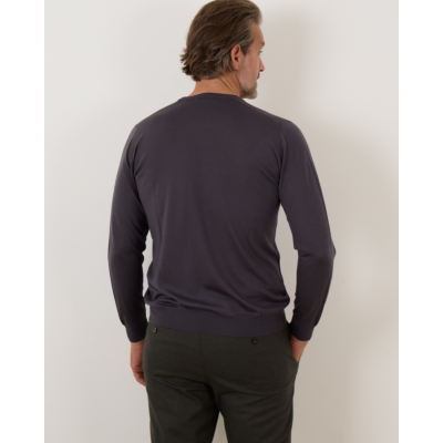Fedeli Pullover Wol Antraciet