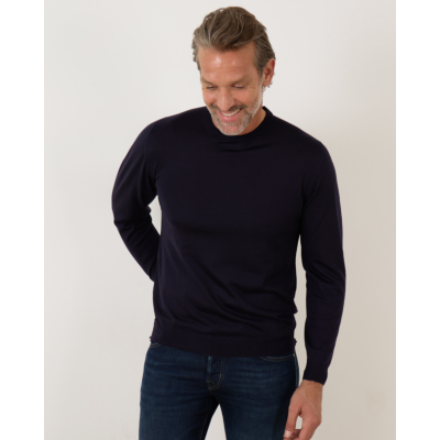 Fedeli Pullover Wol Navy
