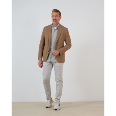 Finamore 1925 casual shirt lm 188 beige