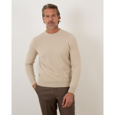 Colombo Cashmere Pullover Sand Melange
