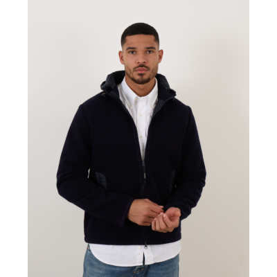 Aspesi Werner Shetland Jacket Navy