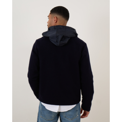 Aspesi Werner Shetland Jacket Navy