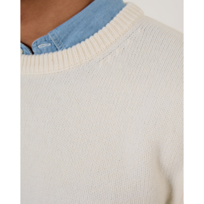 Aspesi Pullover Gebroken Wit