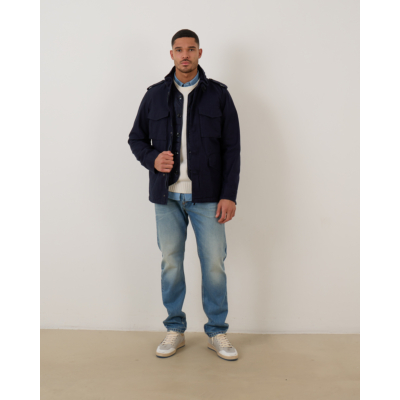 Aspesi Denim Jack Navy