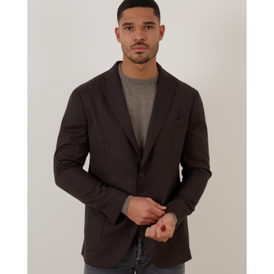 Boglioli Colbert Single Breasted Donker Bruin