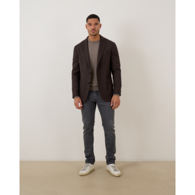 Boglioli Colbert Single Breasted Donker Bruin
