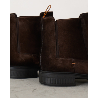 Santoni  Chelsea Boot Dark Brown