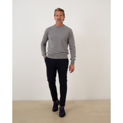 Doriani Cashmere Wool Cashmere Pullover Grey
