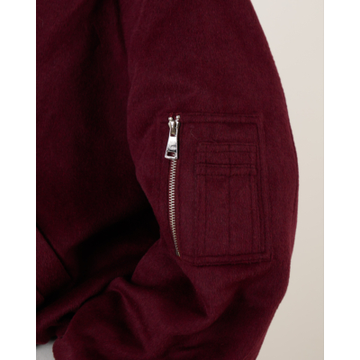 Alter Ego Pearl Bomber Burgundy