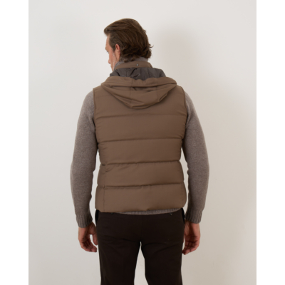 Montecore Gewatteerde Bodywarmer Tobacco Brown