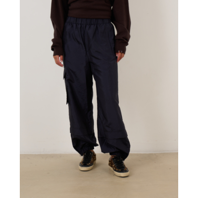 Tibi Crispy Nylon Wilt Pull On Jogger