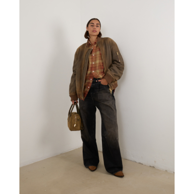 Golden Goose Orville Bomber French Roast