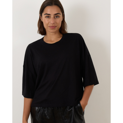 Ame Antwerp Klaxon T-shirt Zwart