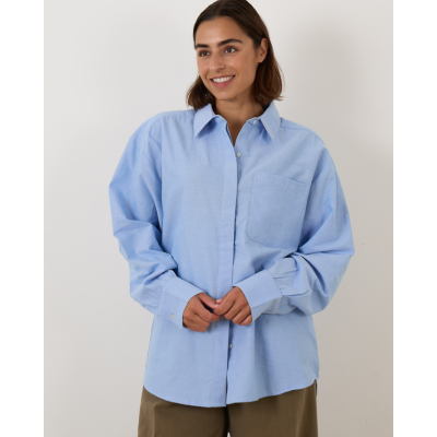 Ame Antwerp Madeline Blouse Blue