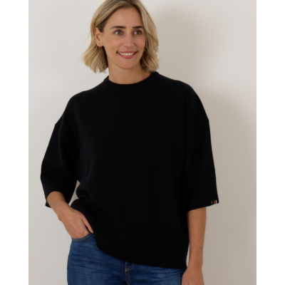 Extreme Cashmere Sassie Shirt Zwart