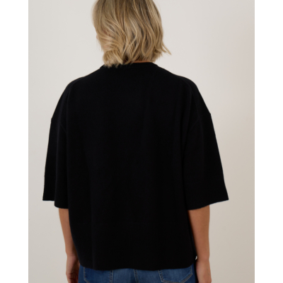 Extreme Cashmere Sassie Shirt Zwart