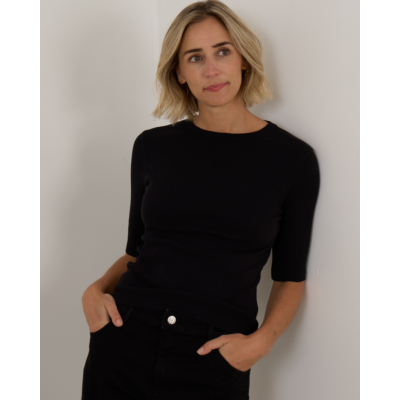Drykorn Selay T-shirt Zwart