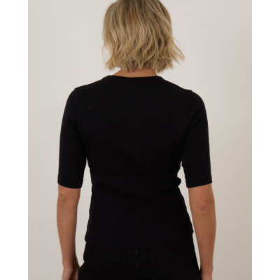 Drykorn Selay T-shirt Zwart